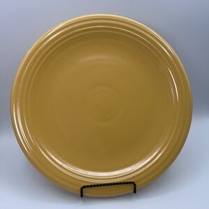 Vintage Fiesta 12" Chop Plate Serving Platter Fiestaware Original Yellow HLC